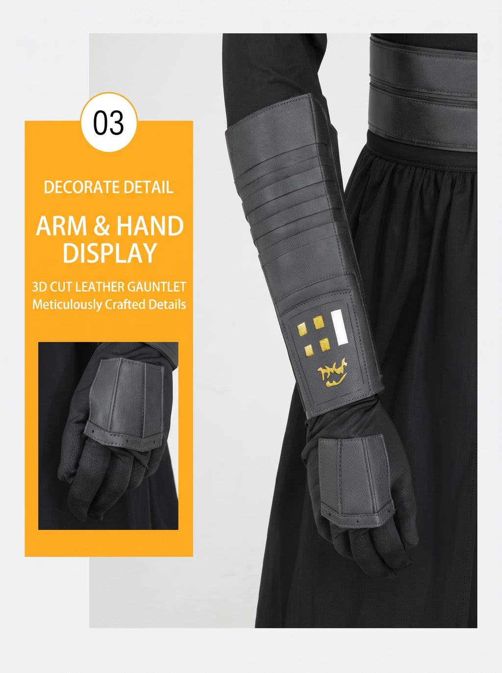 Star Wars Ahsoka Baylan Skoll Cosplay Costume Full Set