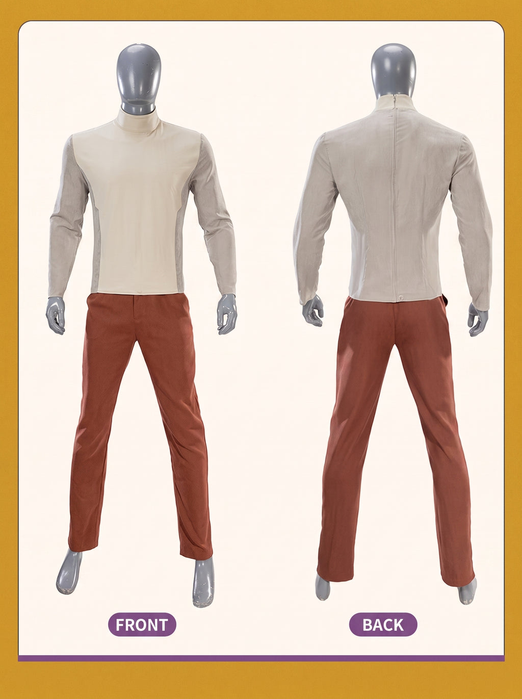 Star Wars: Galaxy of Heroes Jedi Temple Guard Cosplay Costume Full Set