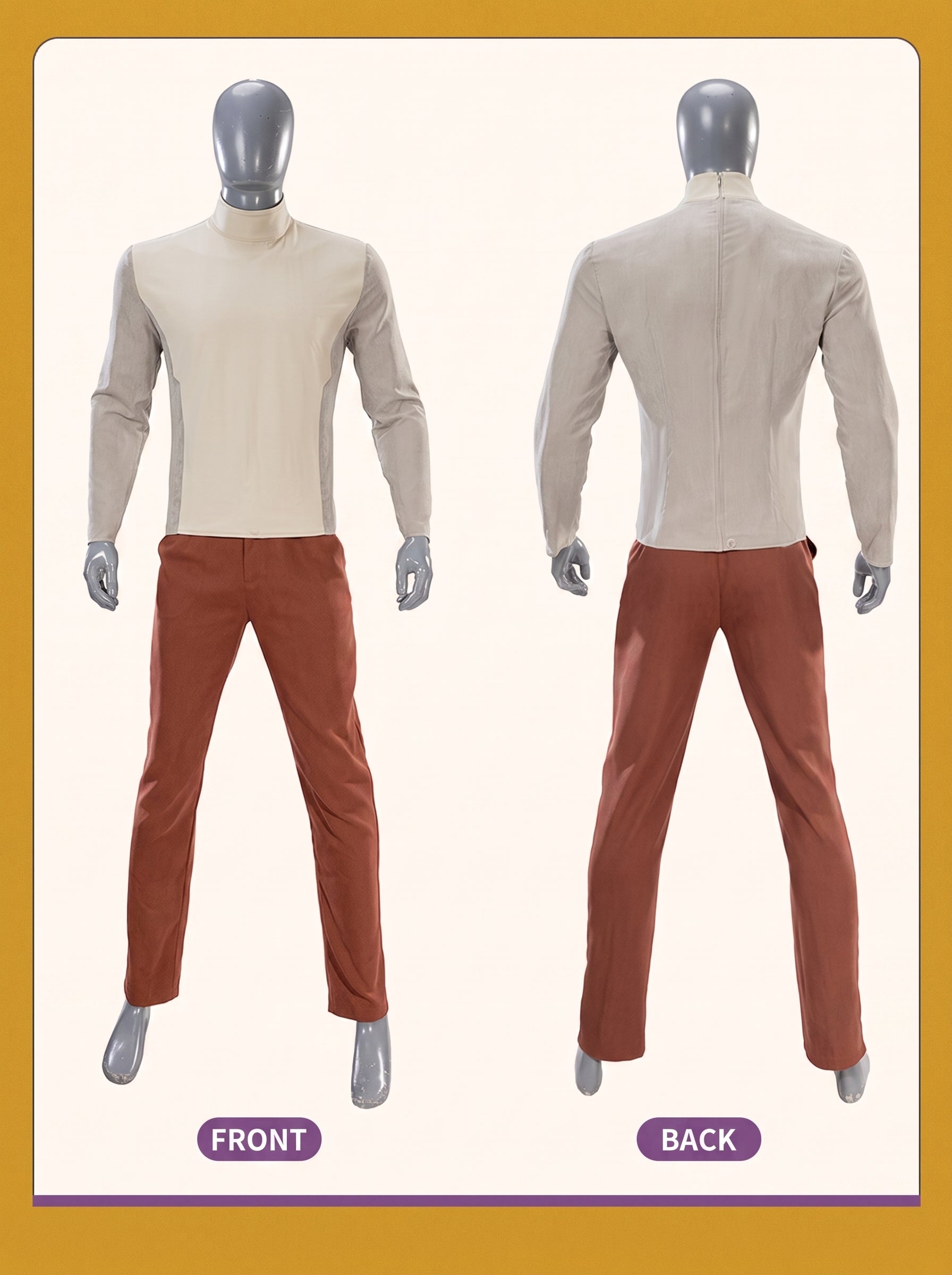 Star Wars: Galaxy of Heroes Jedi Temple Guard Cosplay Costume Full Set