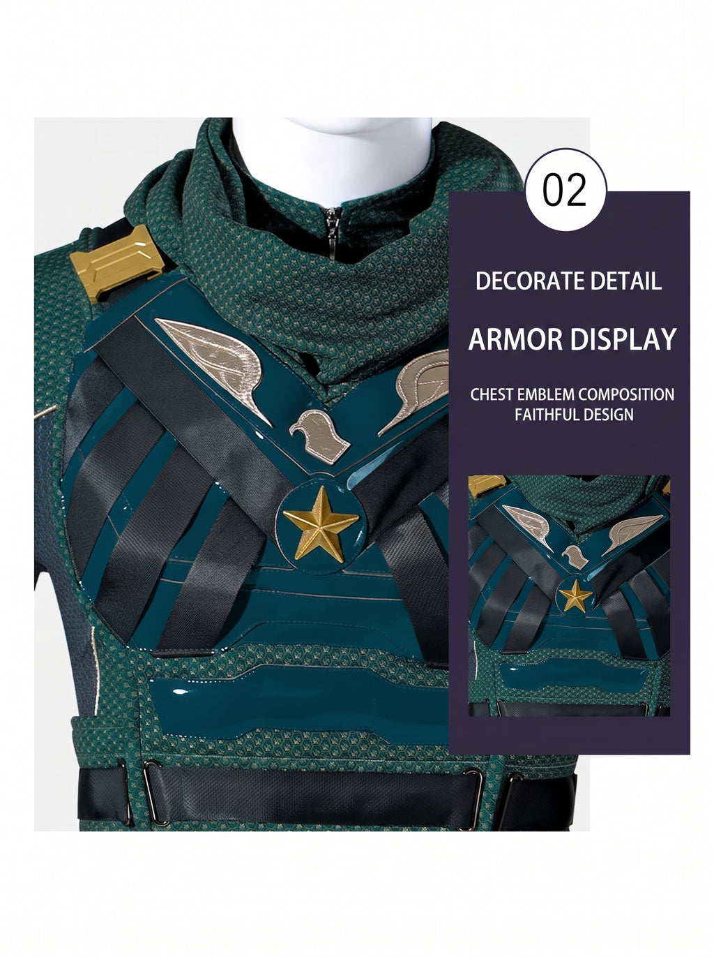 The Boys Season 3 Soldier Boy Cosplay Costume Full Set