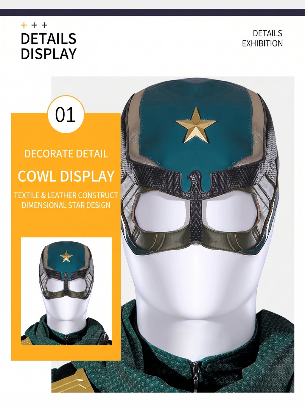 The Boys Season 3 Soldier Boy Cosplay Costume Full Set