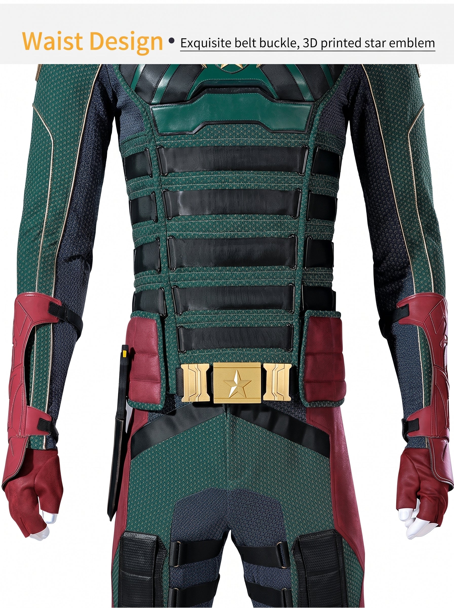 The Boys Season 3 Soldier Boy Cosplay Costume Full Set