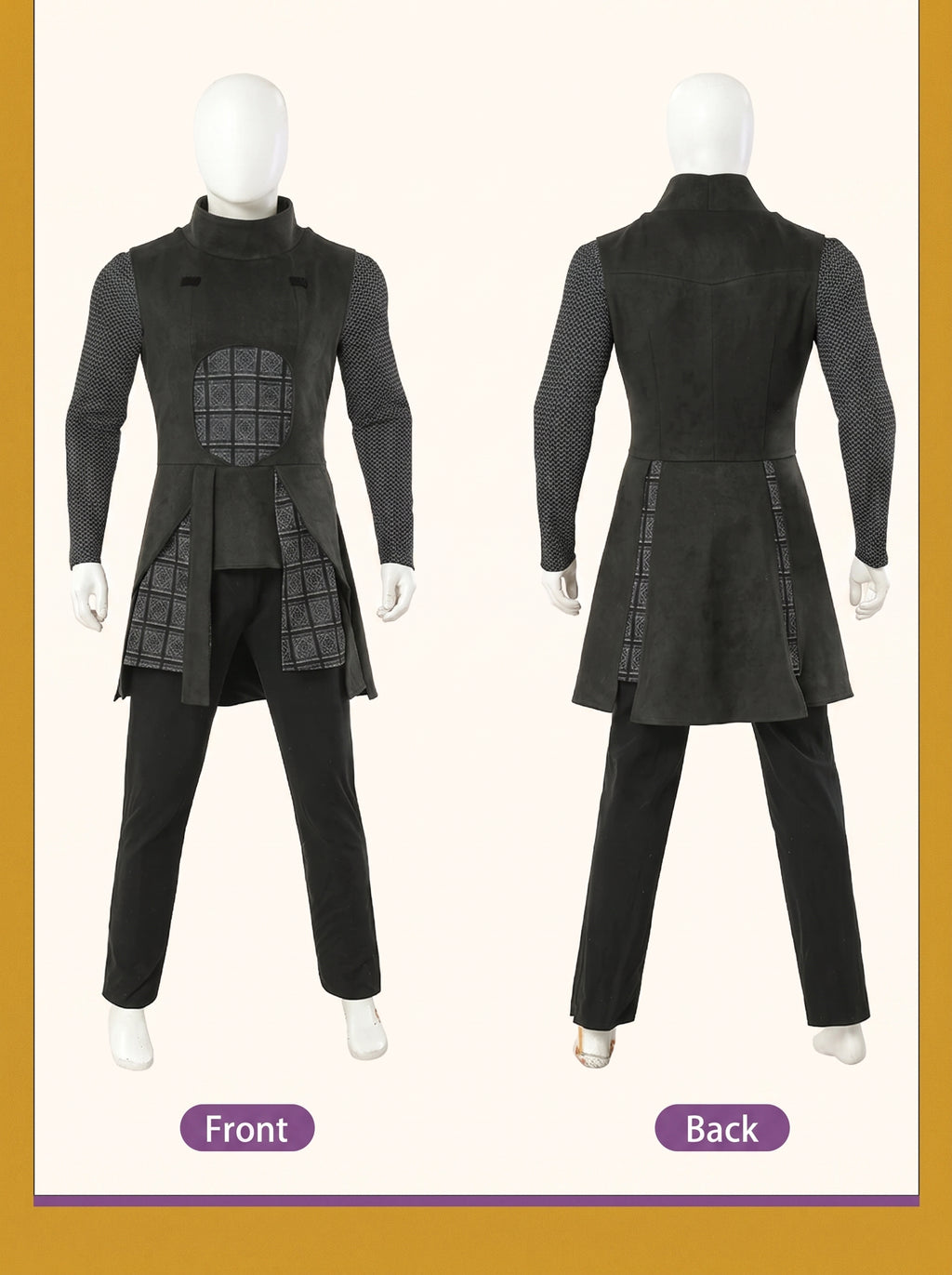 Avengers: Doomsday Doctor Doom Cosplay Costume Black Full Set
