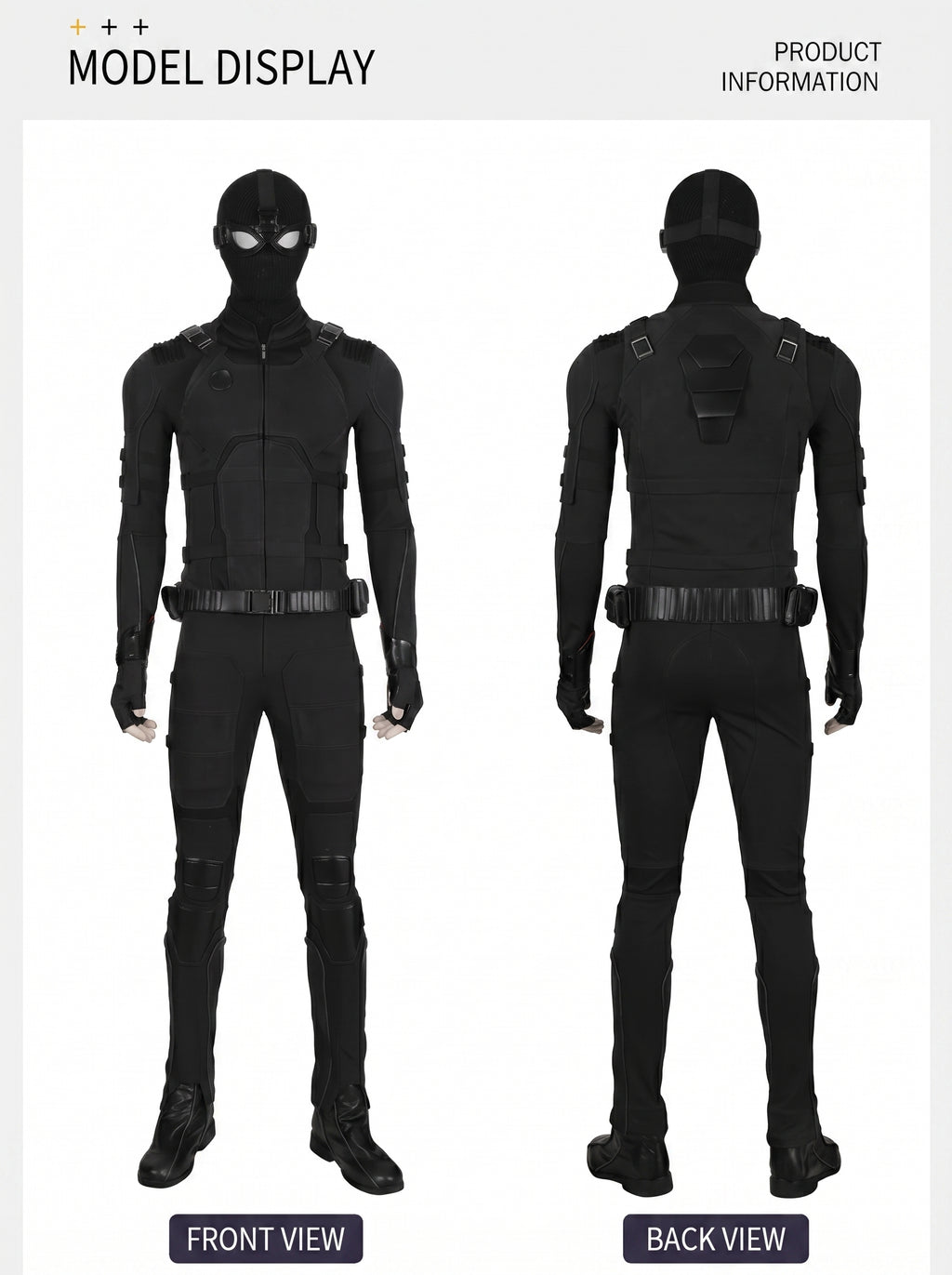 Spider-Man Far From Home Stealth Suit Premium Cosplay Costume