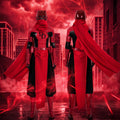Female Daredevil Elektra Cosplay Costume Premium Red Suit | Handmade Halloween Outfit