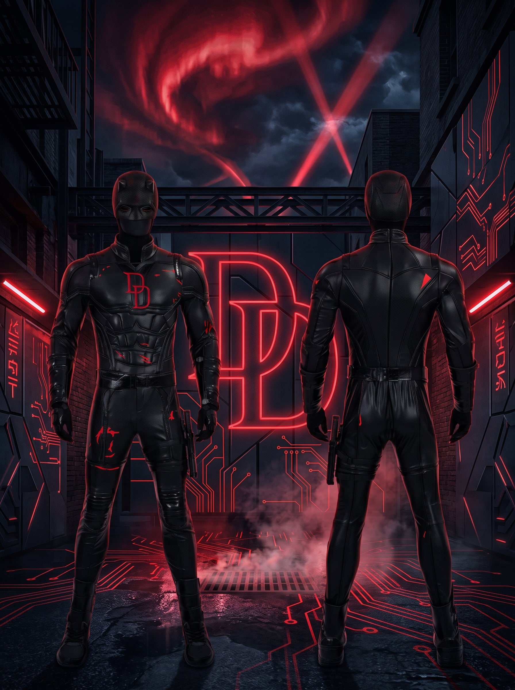 Daredevil Born Again Matt Murdock Premium Cosplay Costume