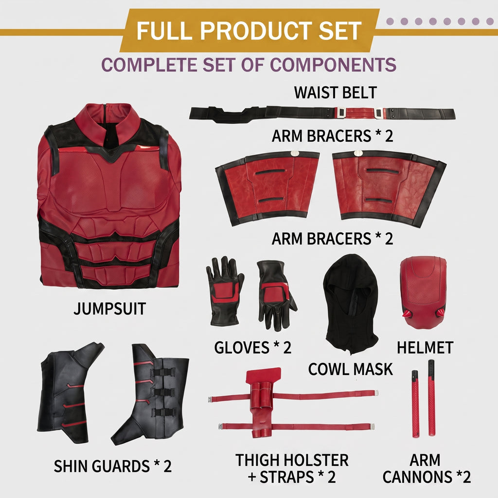Daredevil Born Again Matt Murdock Premium Cosplay Costume Full Set