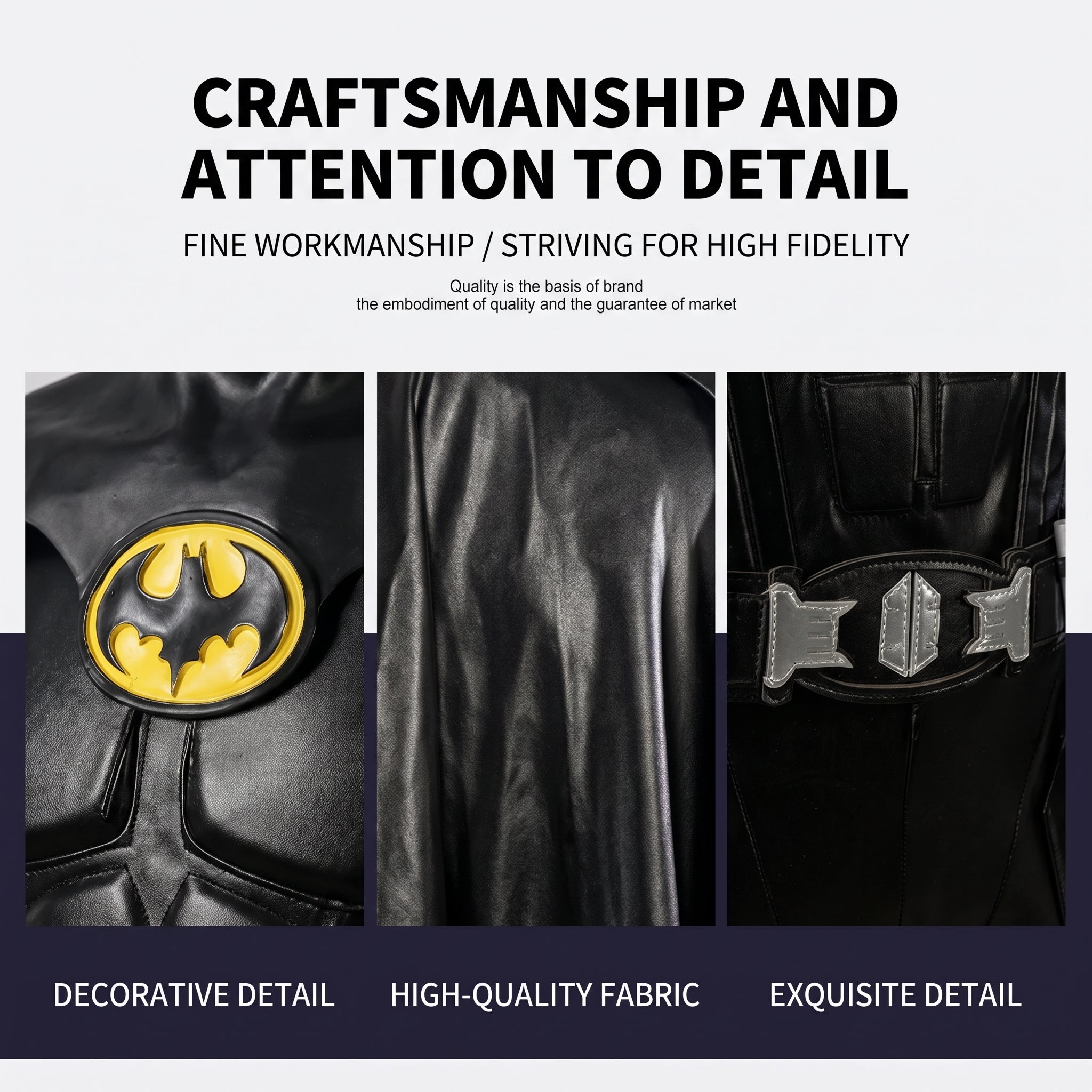 Batman Movie Premium Cosplay Costume Full Set