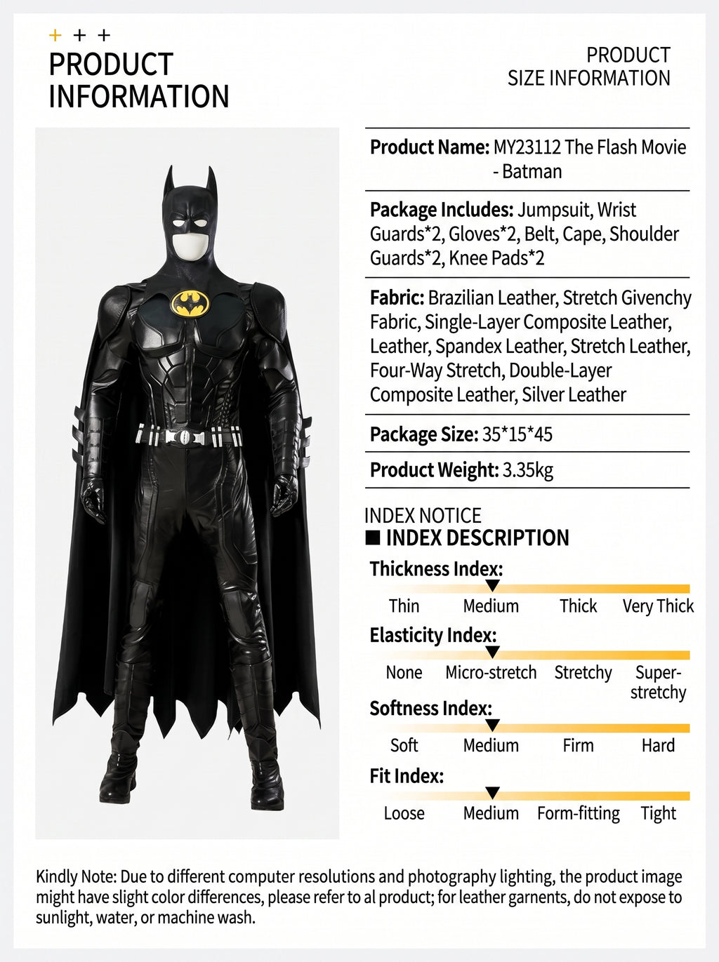 Batman Movie Premium Cosplay Costume Full Set