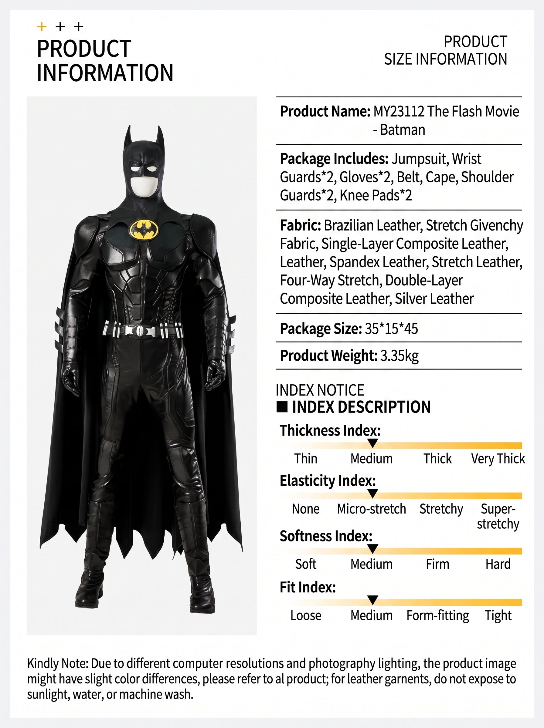 Batman Movie Premium Cosplay Costume Full Set