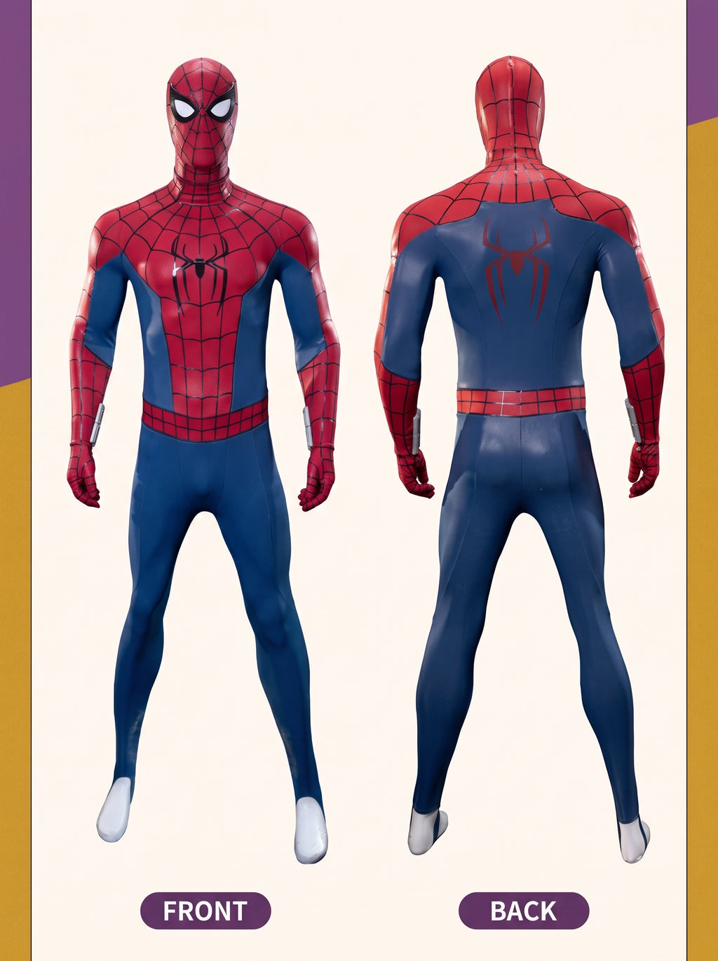 Premium Red Web Hero Cosplay Costume Full Set – Movie Inspired Halloween Outfit