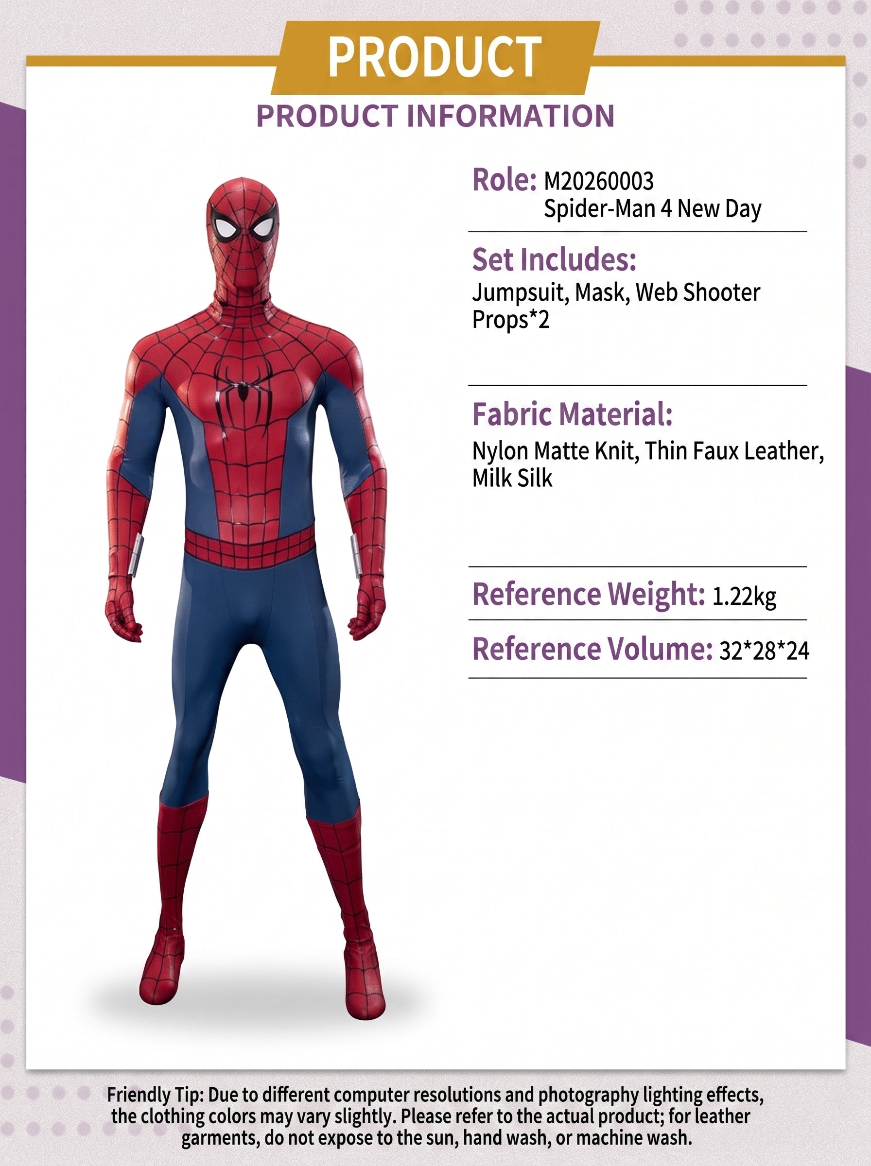Premium Red Web Hero Cosplay Costume Full Set – Movie Inspired Halloween Outfit