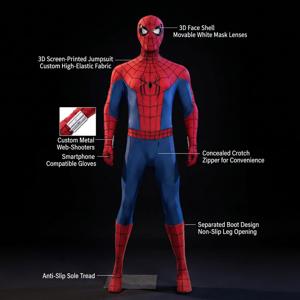 Spider-Man Brand New Day Cosplay Costume Premium Full Set Suit