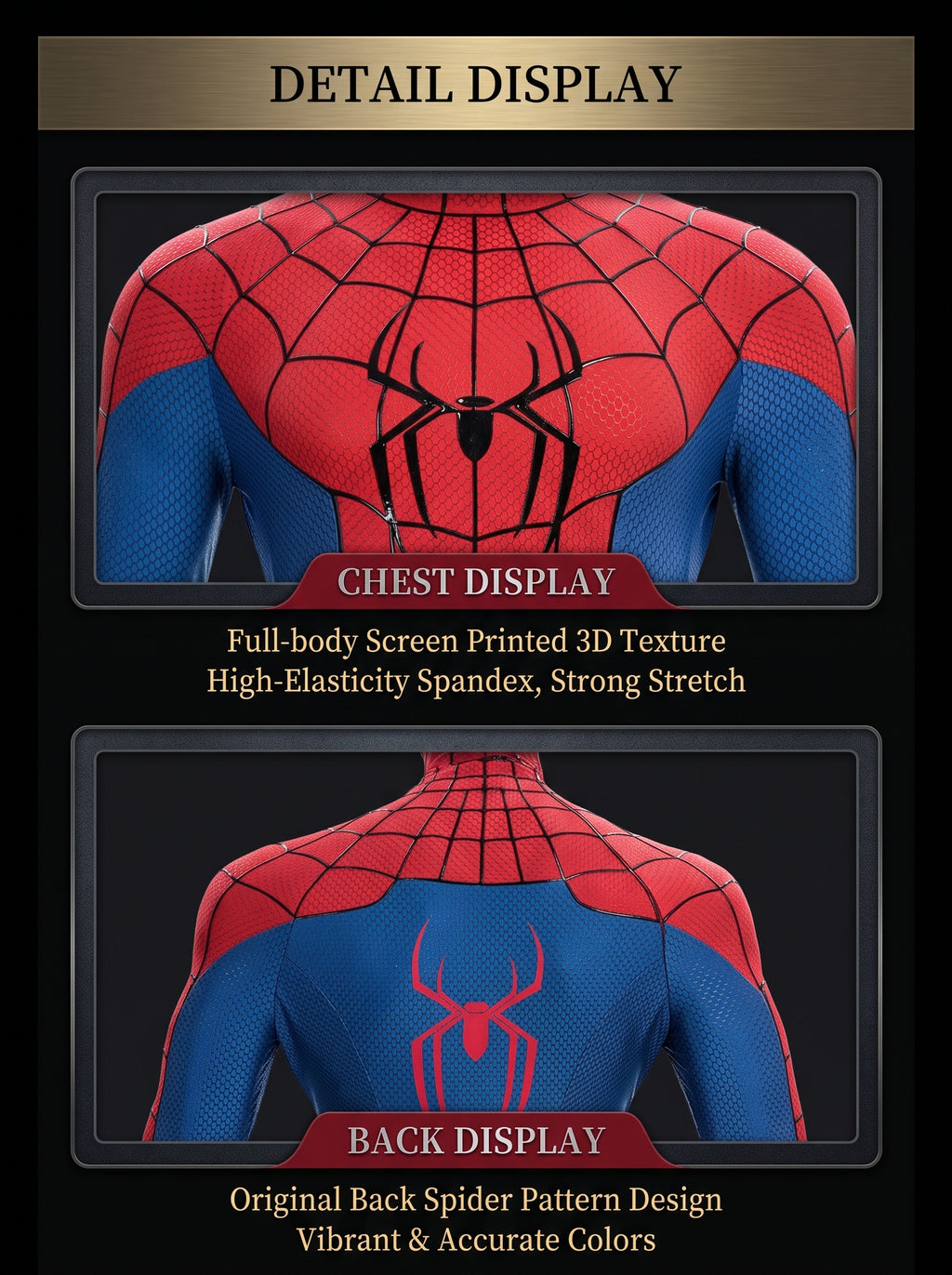 Spider-Man Brand New Day Cosplay Costume Premium Full Set Suit