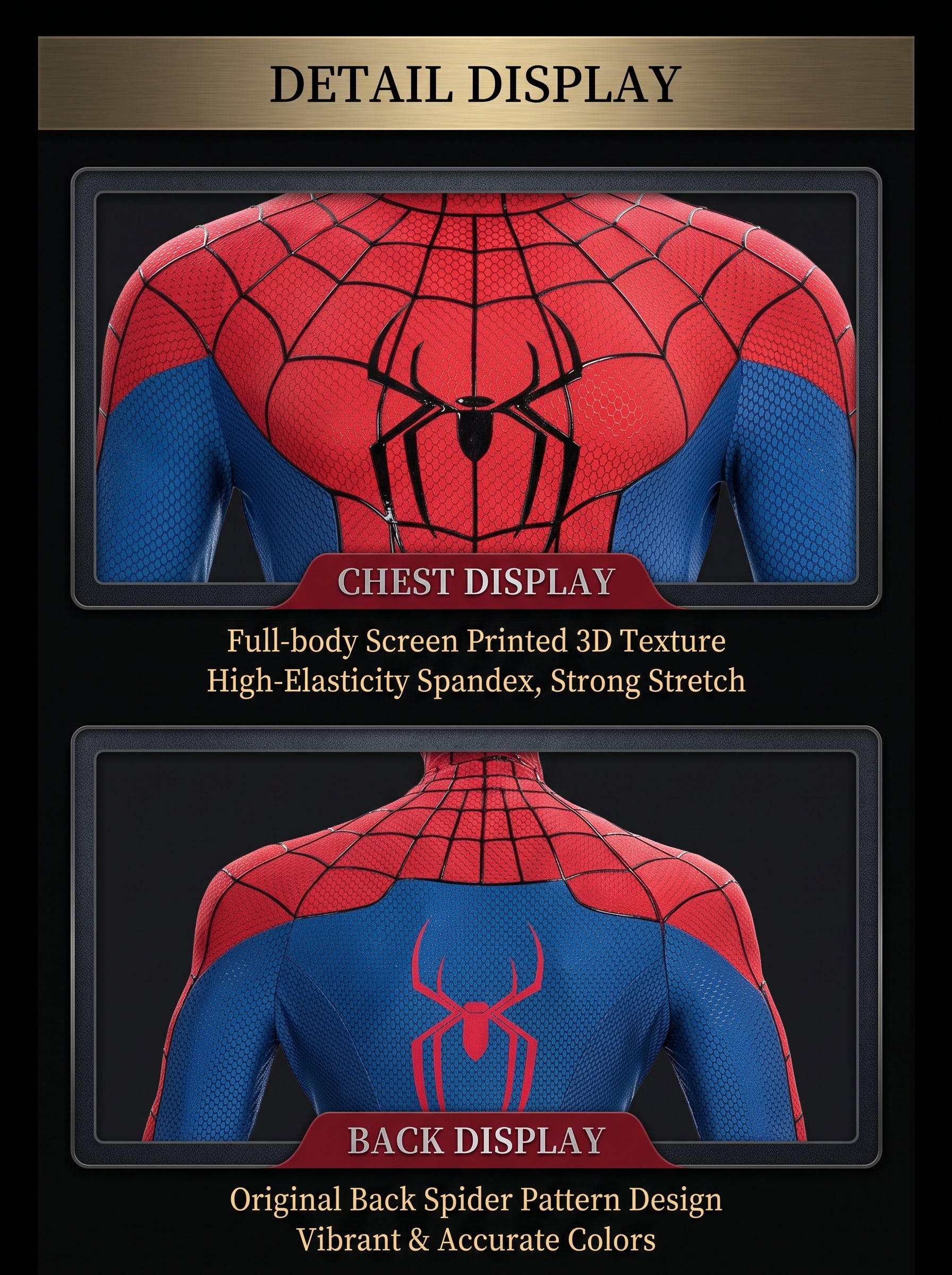 Spider-Man Brand New Day Cosplay Costume Premium Full Set Suit