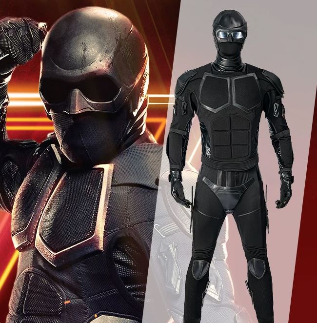 The Boys Season 3 Black Noir Cosplay Costume Deluxe Full Set
