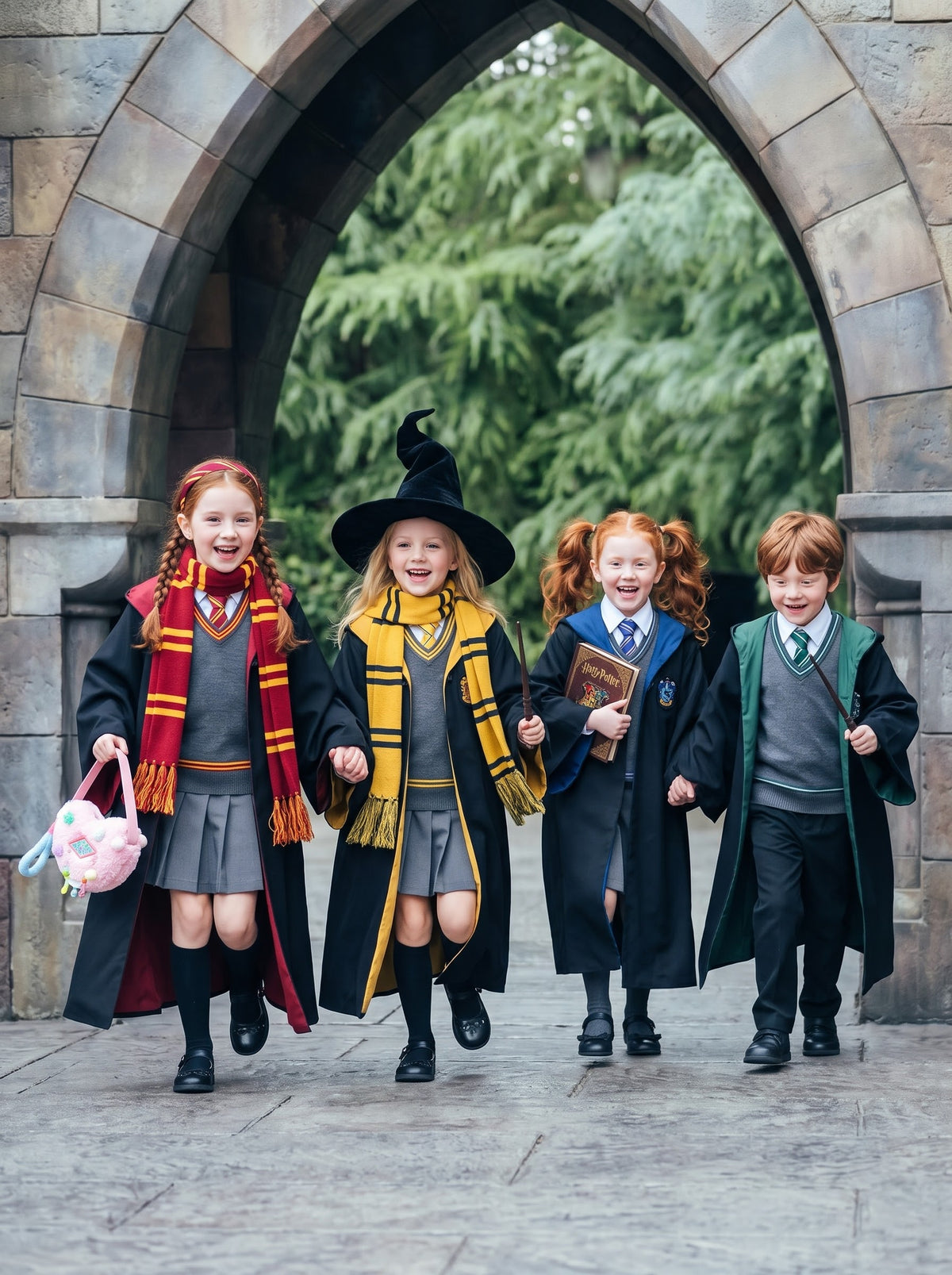 Kids Wizard School Robe Uniform