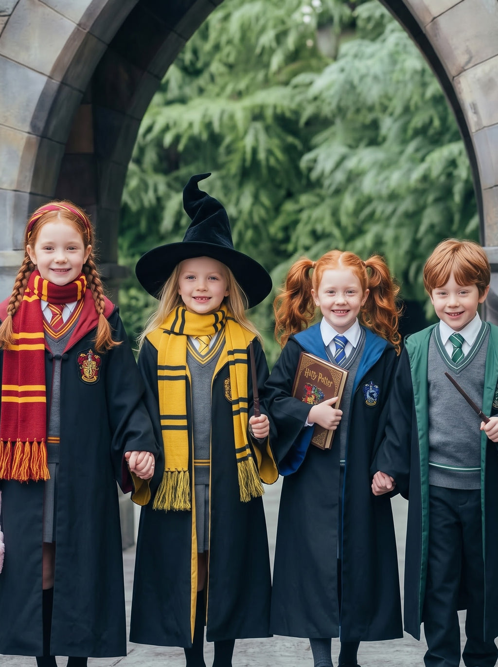 Kids Wizard School Robe Uniform
