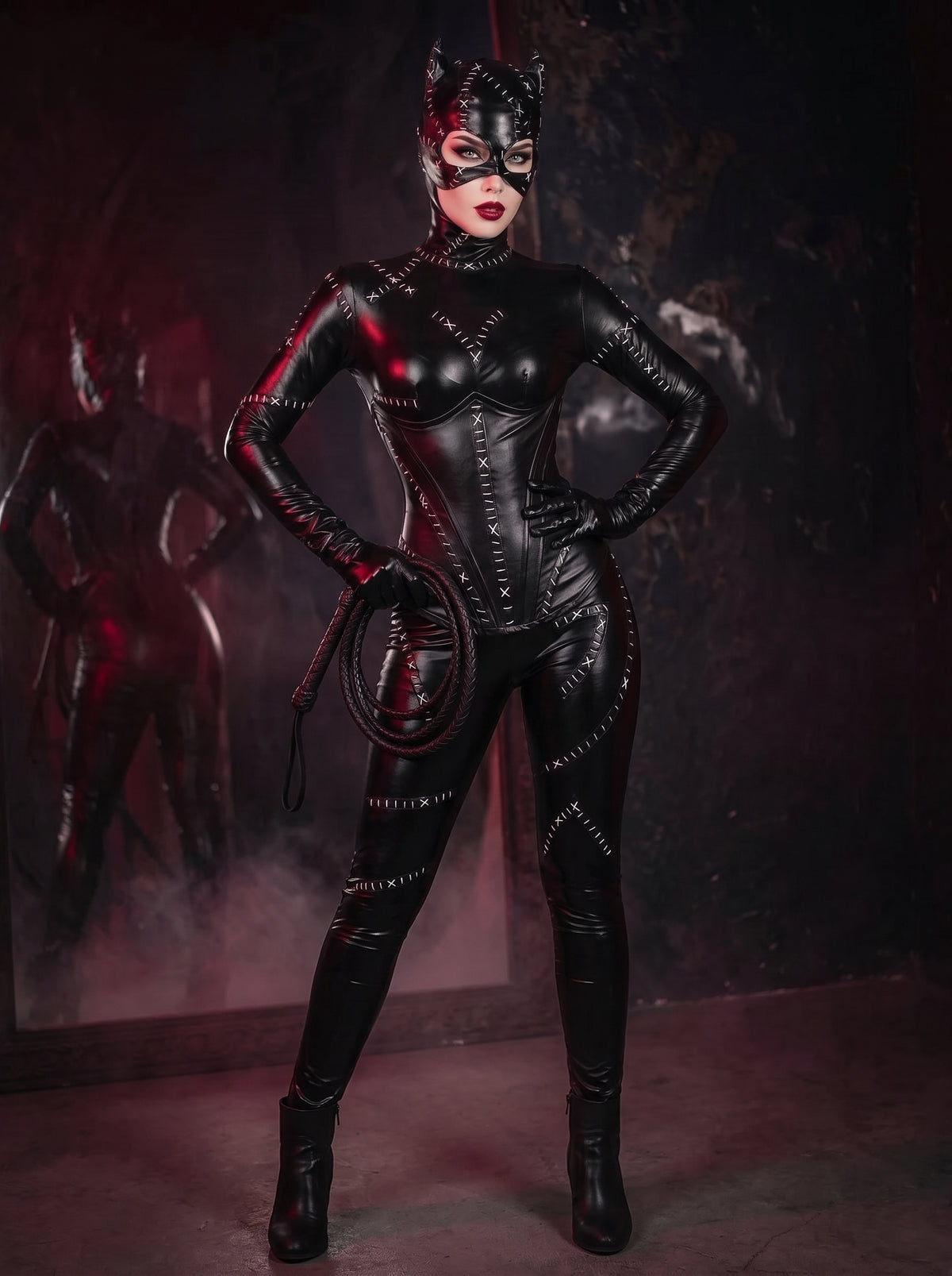 Catwomen Cosplay Costume