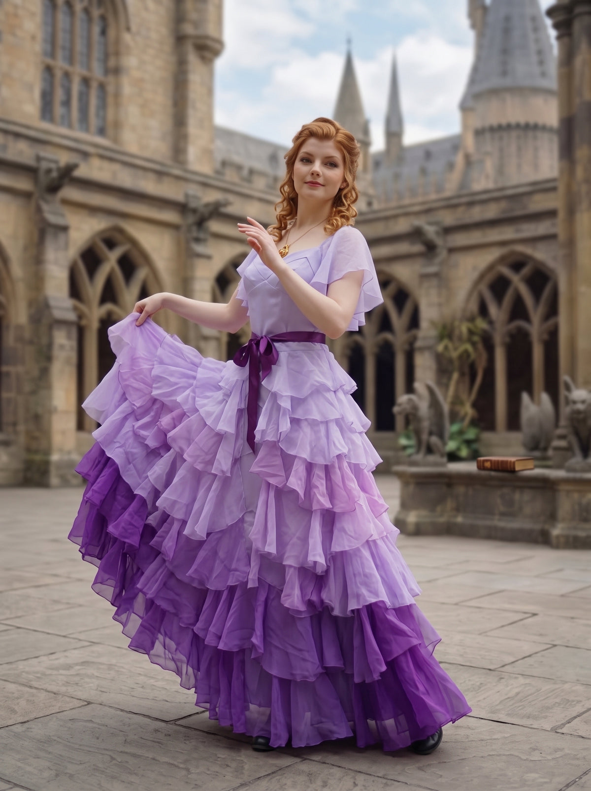 Hermione Lavender Yule Ball Dress