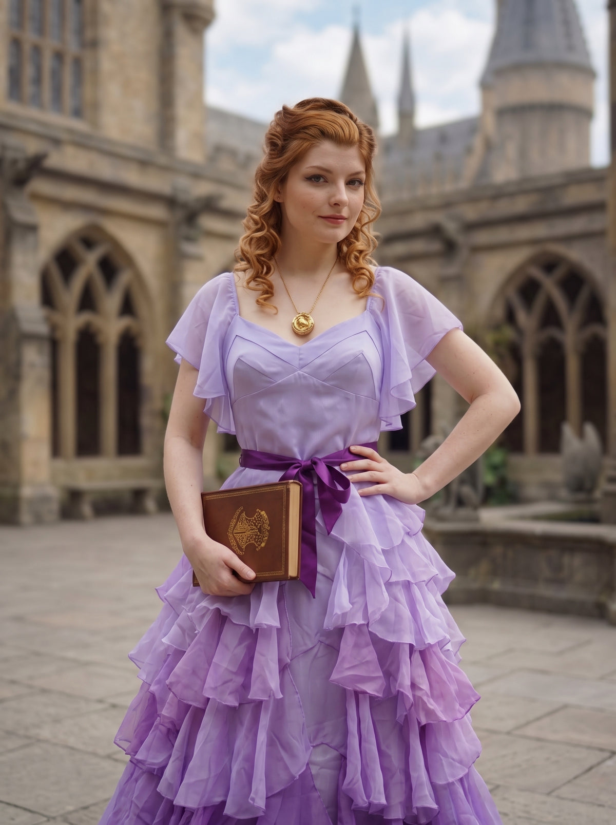 Hermione Lavender Yule Ball Dress
