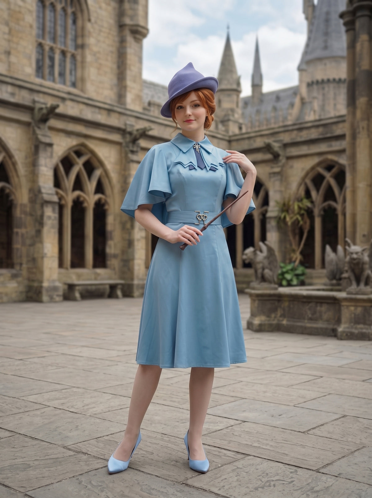 Vintage Delacour Beauxbatons Uniform