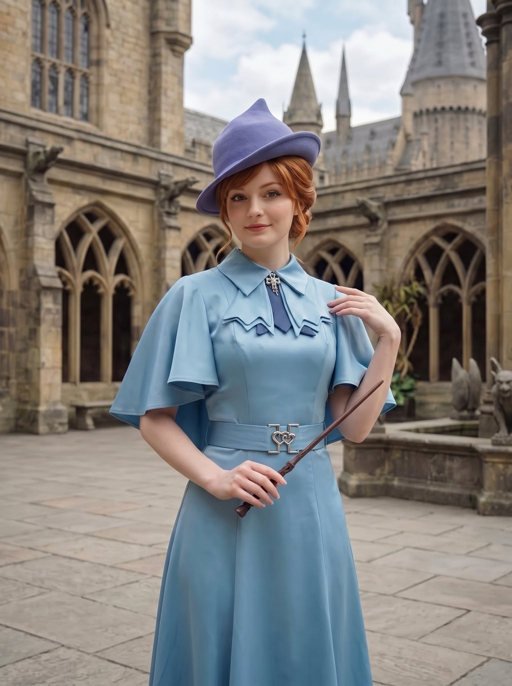 Vintage Delacour Beauxbatons Uniform