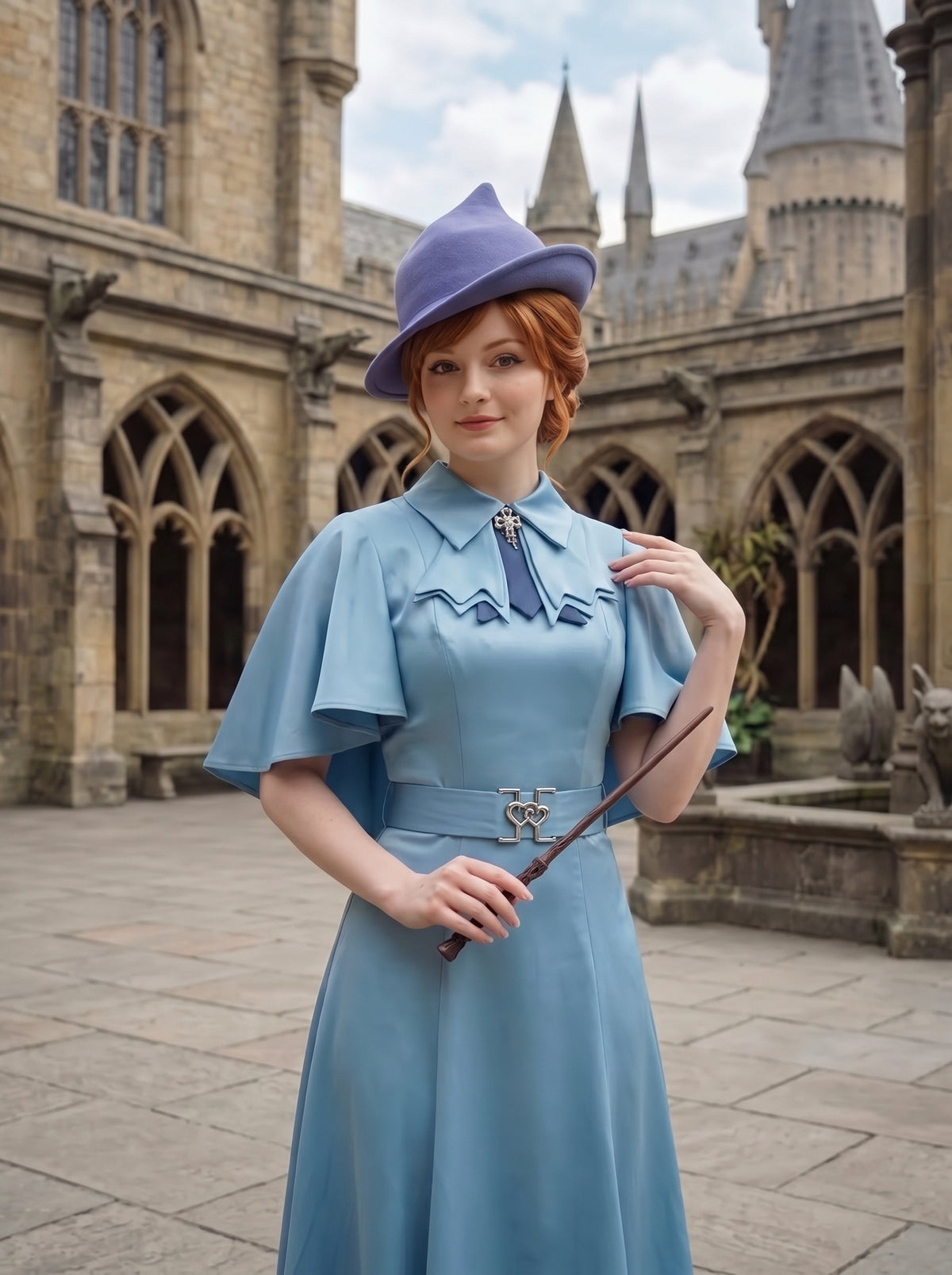 Vintage Delacour Beauxbatons Uniform