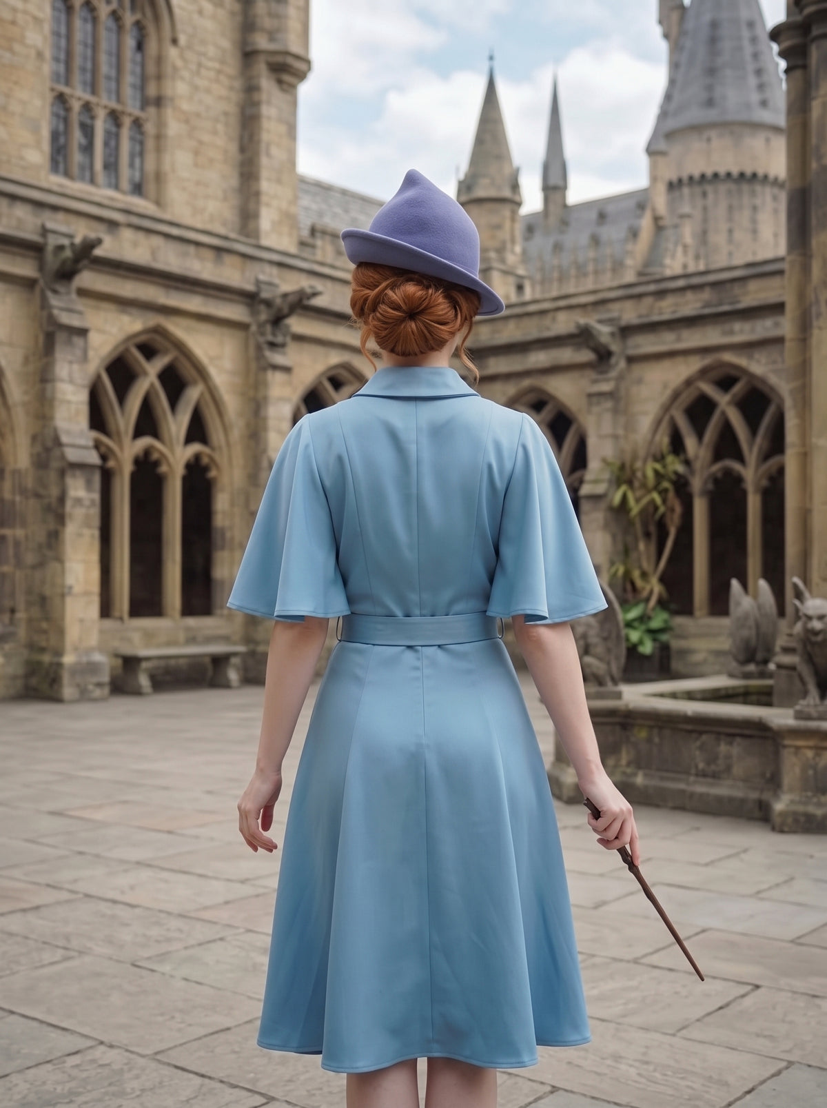 Vintage Delacour Beauxbatons Uniform