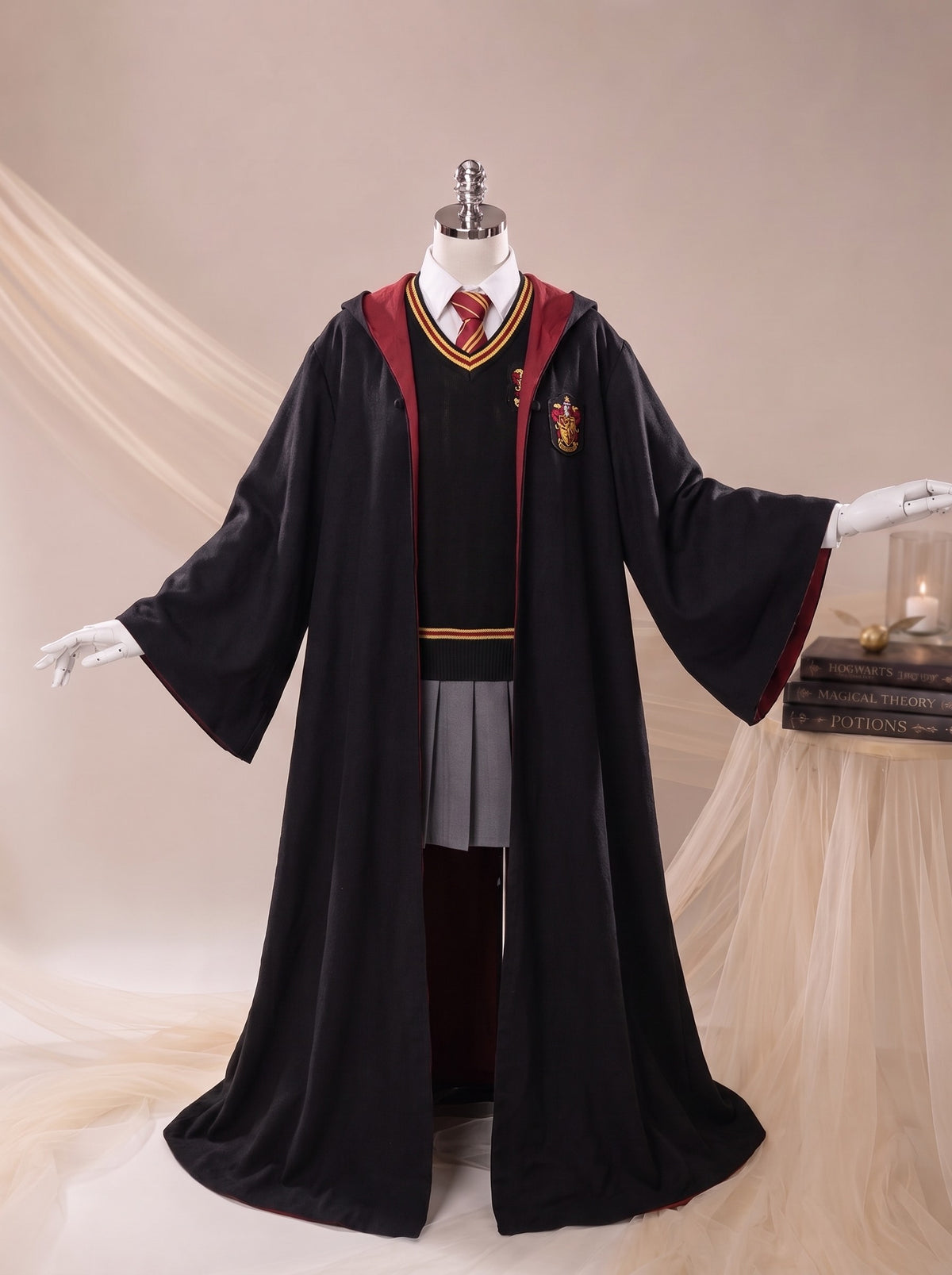 Kids Wizard School Robe Uniform
