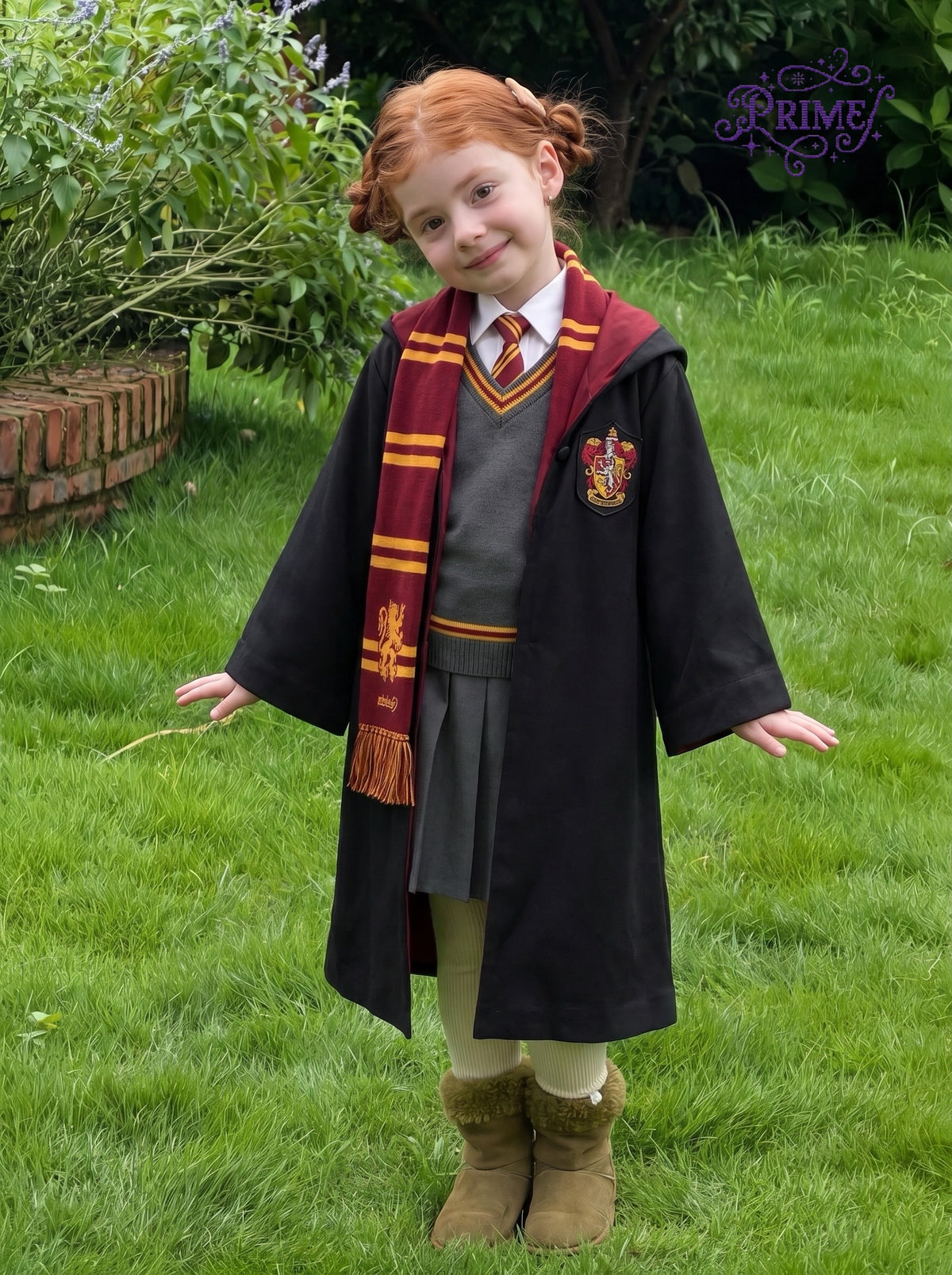 Kids Wizard School Robe Uniform