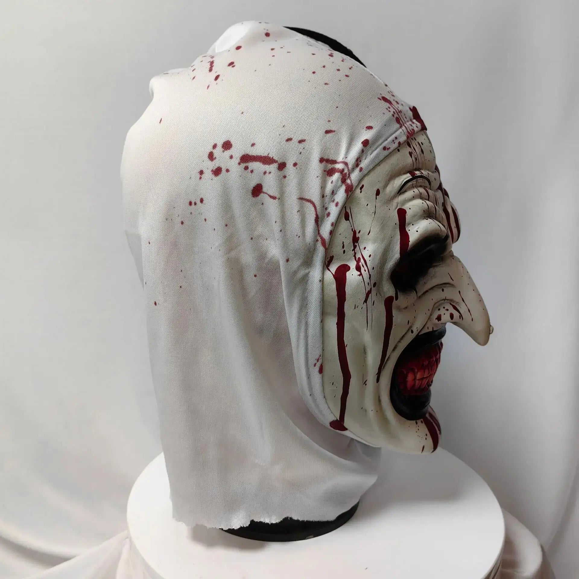 Horror Bloody Clown Latex Mask | Full Head Scary Halloween Cosplay Mask