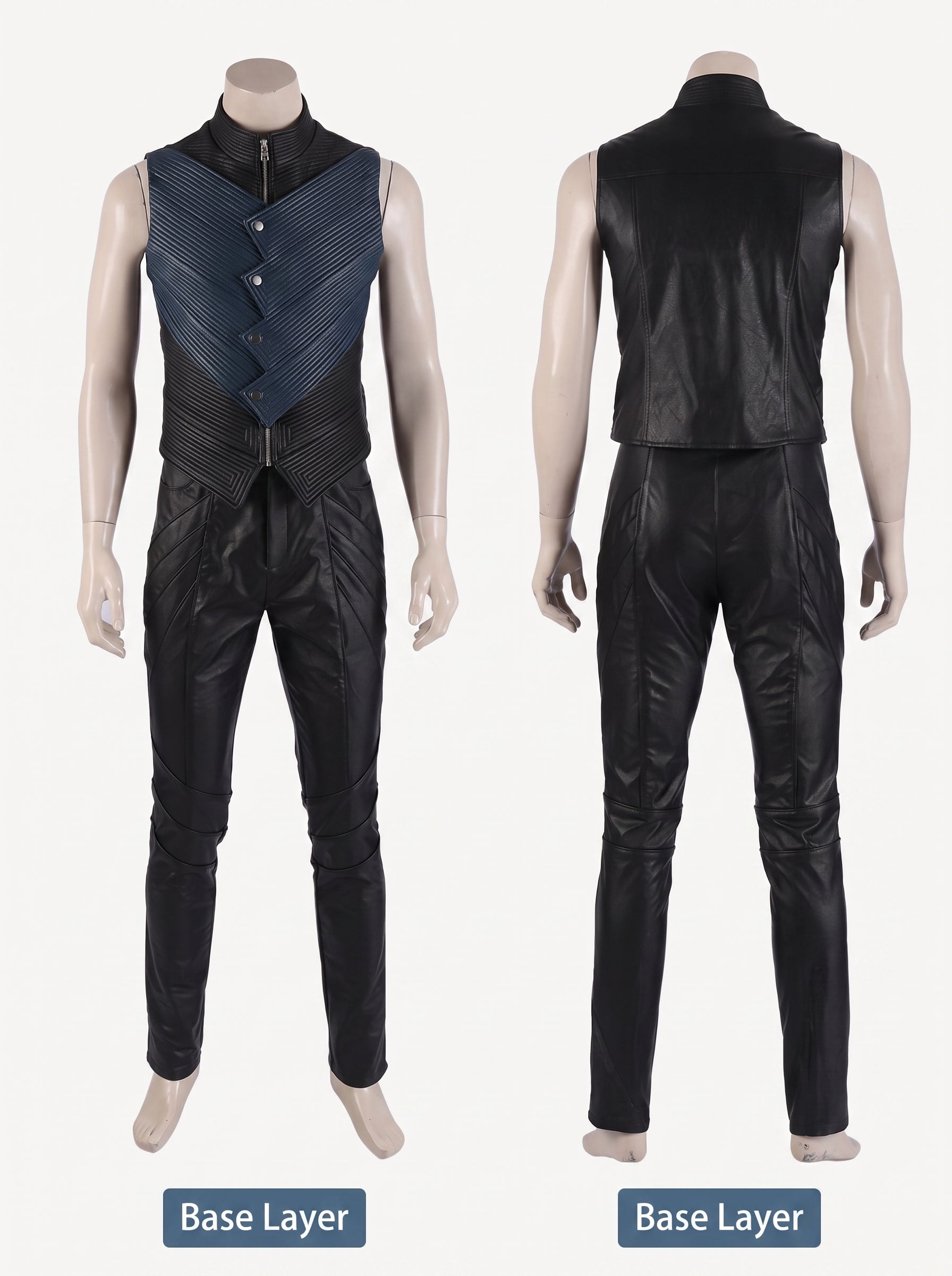 Devil May Cry 5 Vergil Cosplay Costume Premium Full Set Halloween Outfit