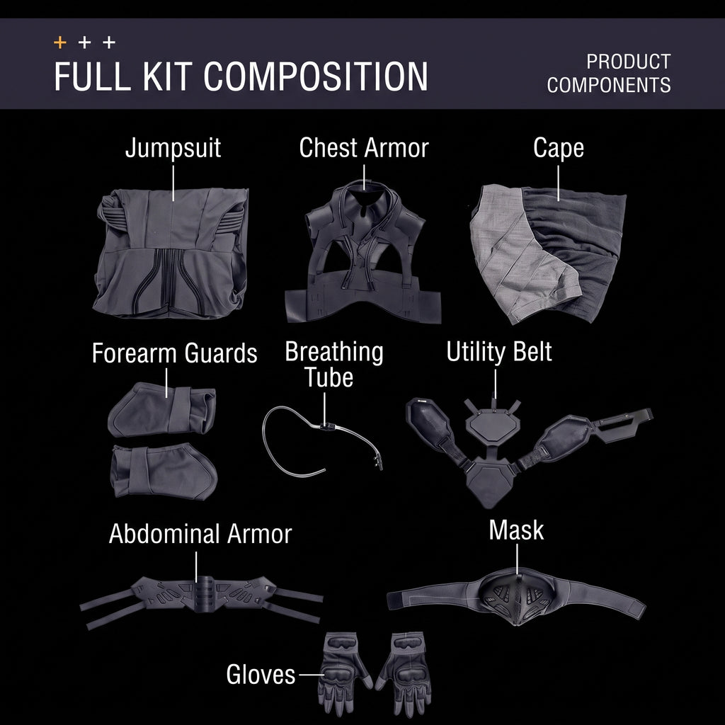 Dune Paul Atreides Cosplay Costume Premium Full Set Movie Outfit