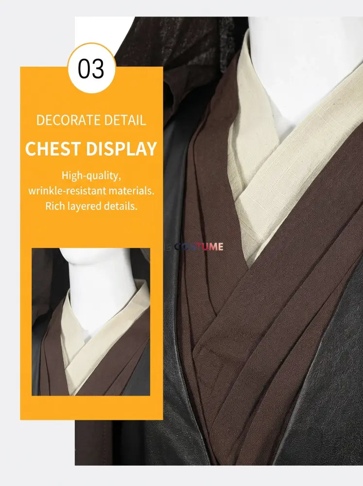 Anakin Skywalker Star Wars Episode II Cosplay Costume Full Set - Cosplay Costume