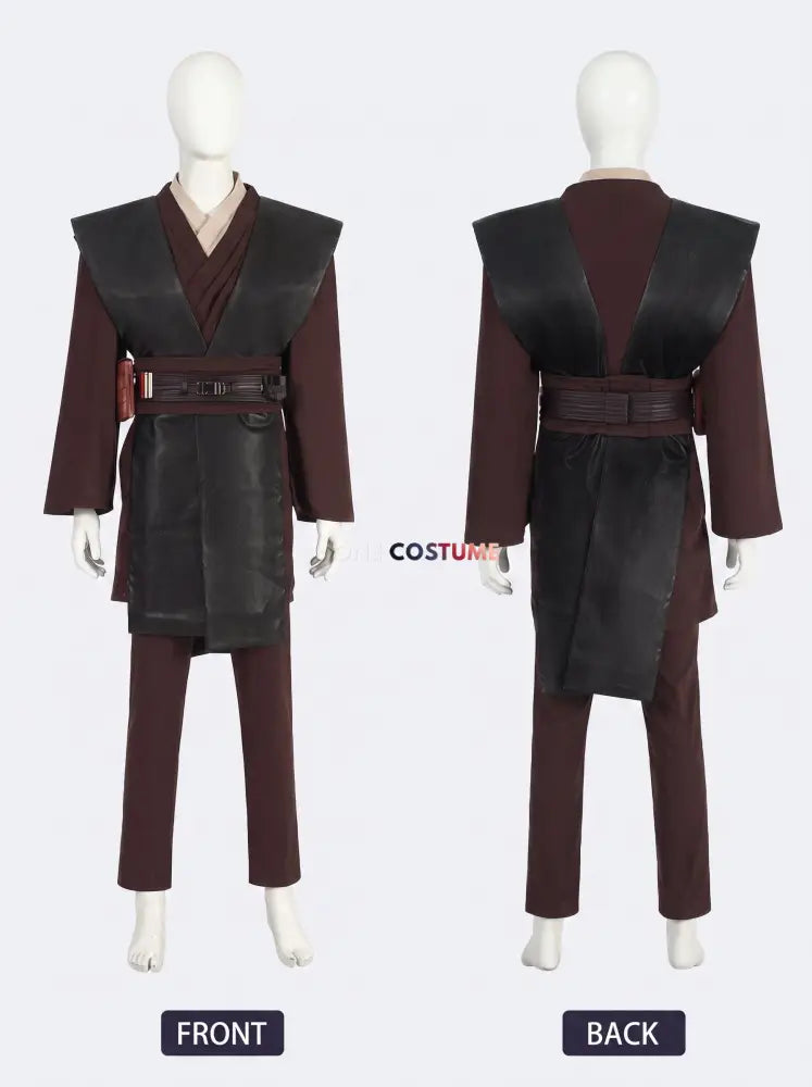 Anakin Skywalker Star Wars Episode II Cosplay Costume Full Set - Cosplay Costume