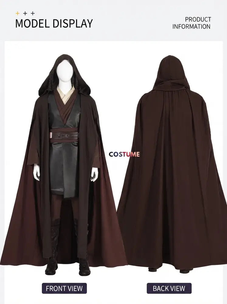 Anakin Skywalker Star Wars Episode II Cosplay Costume Full Set - Cosplay Costume