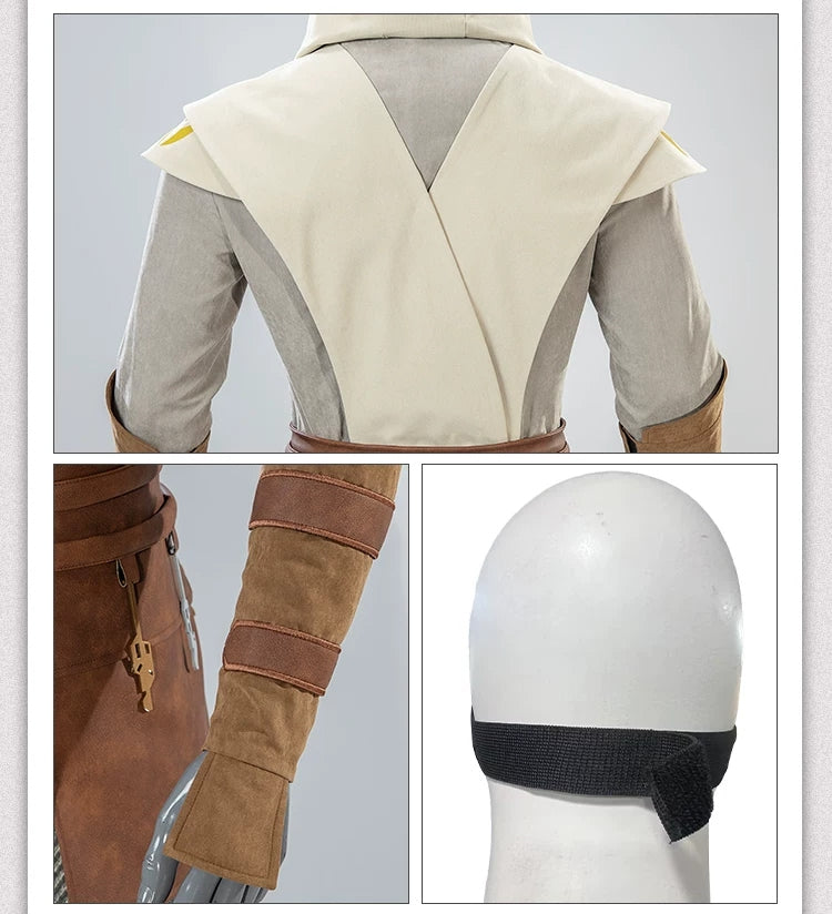 Star Wars: Galaxy of Heroes Jedi Temple Guard Cosplay Costume Full Set