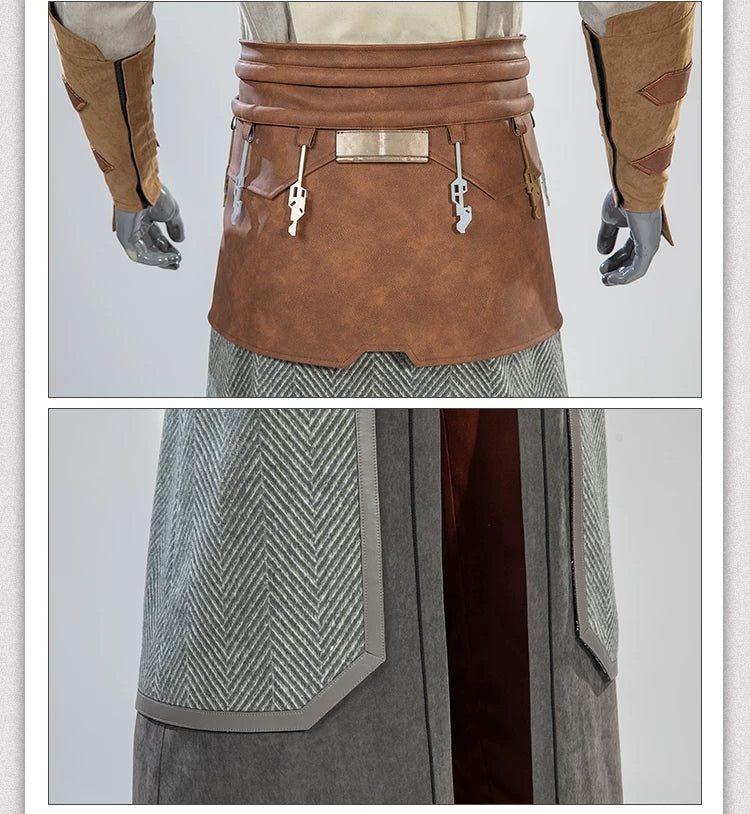 Star Wars: Galaxy of Heroes Jedi Temple Guard Cosplay Costume Full Set