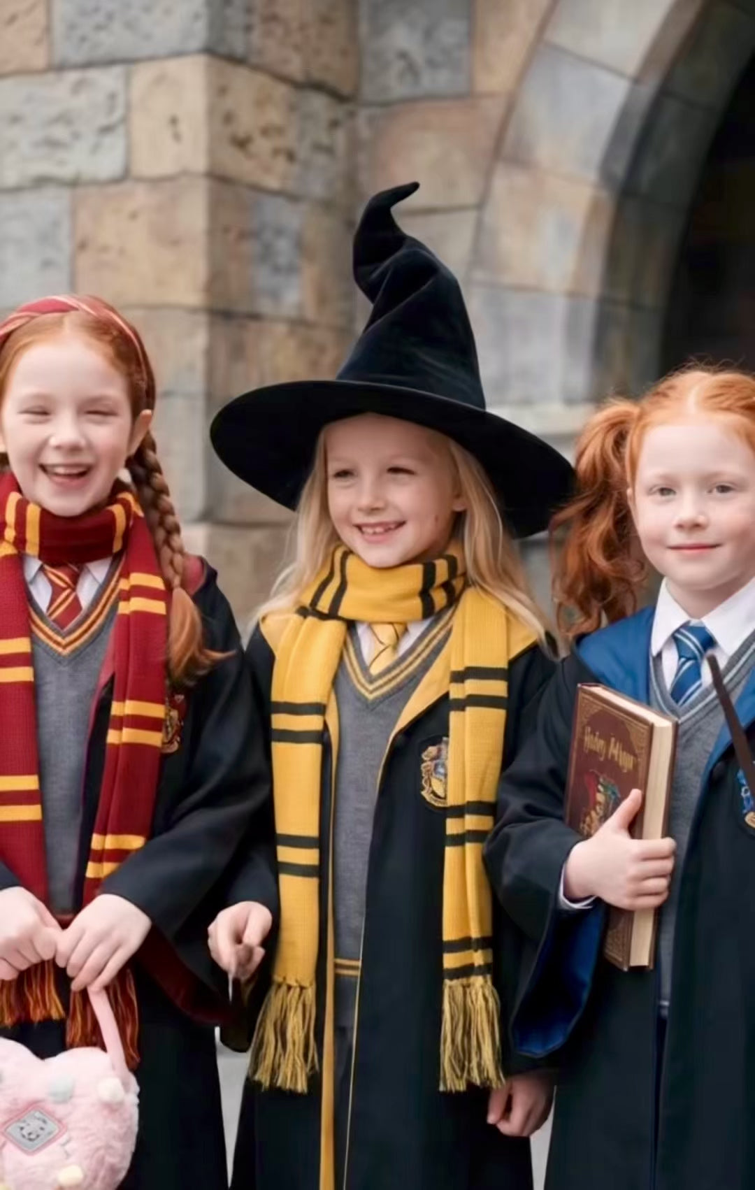 Kids&Adults Classic Wizard School Uniform Costume