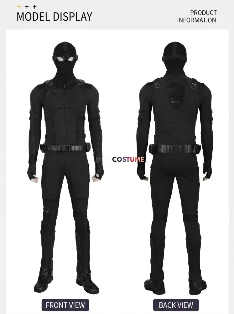 Spider-Man Far From Home Stealth Suit Premium Cosplay Costume - Cosplay Costume